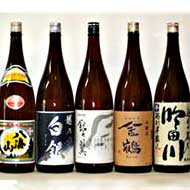 新潟の5蔵元のみくらべ